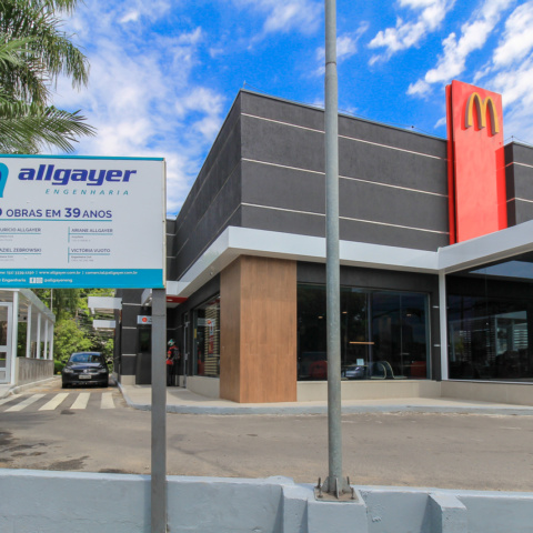 Allgayer Engenharia está à frente da expansão do McDonald’s mais conhecido de Porto Alegre/RS