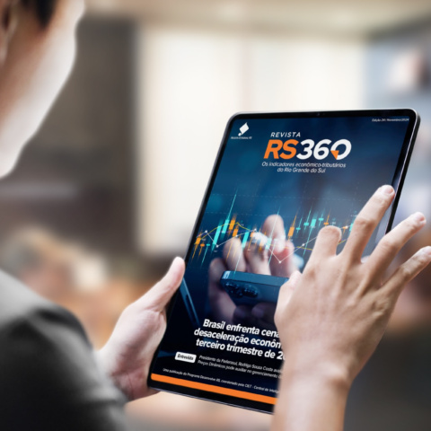 Revista RS360 destaca retração no desempenho dos principais setores produtivos do estado